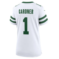 Nike Ahmad Sauce Gardner New York Jets Women's Game Player Jersey Legacy White