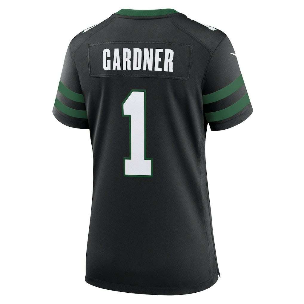 Nike Ahmad Sauce Gardner New York Jets Women's Alternate Game Jersey Legacy Black