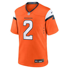 Nike Patrick Surtain II Denver Broncos Mile High Collection Game Jersey Orange