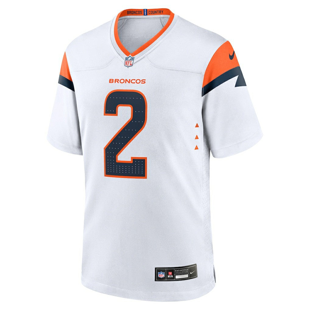 Nike Patrick Surtain II Denver Broncos Mile High Collection Game Jersey White