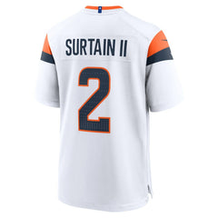 Nike Patrick Surtain II Denver Broncos Mile High Collection Game Jersey White