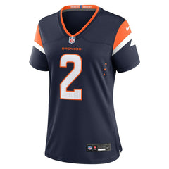 Nike Patrick Surtain II Denver Broncos Women's Mile High Collection Alternate Game Jersey Navy