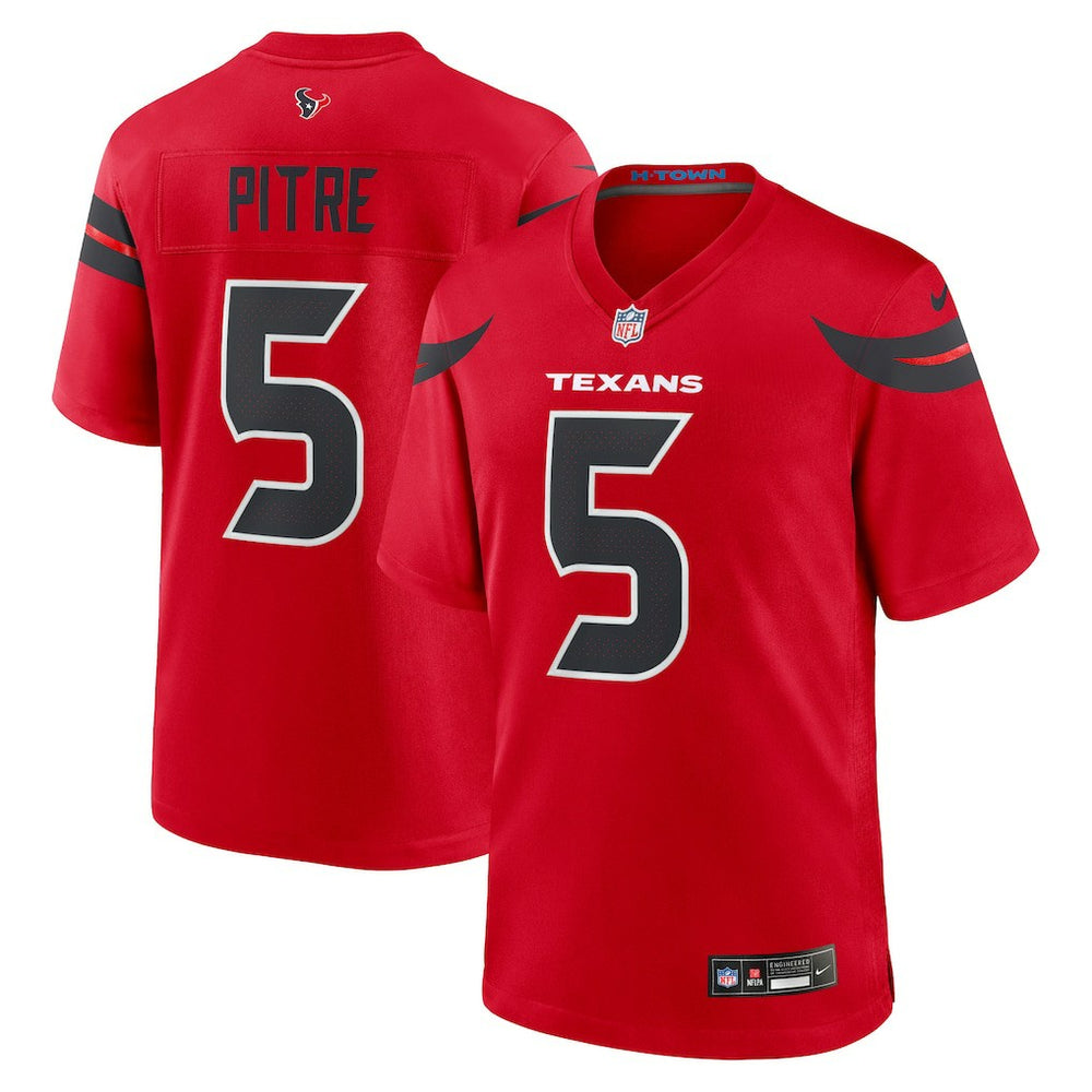 Nike Jalen Pitre Houston Texans Alternate Game Jersey Red