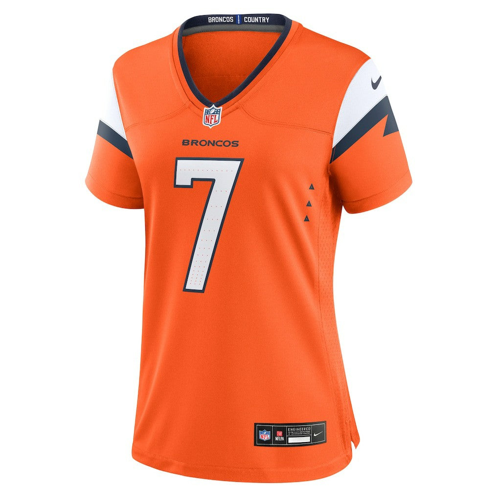 Nike John Elway Denver Broncos Women's Mile High Collection Retired Player Game Jersey Orange