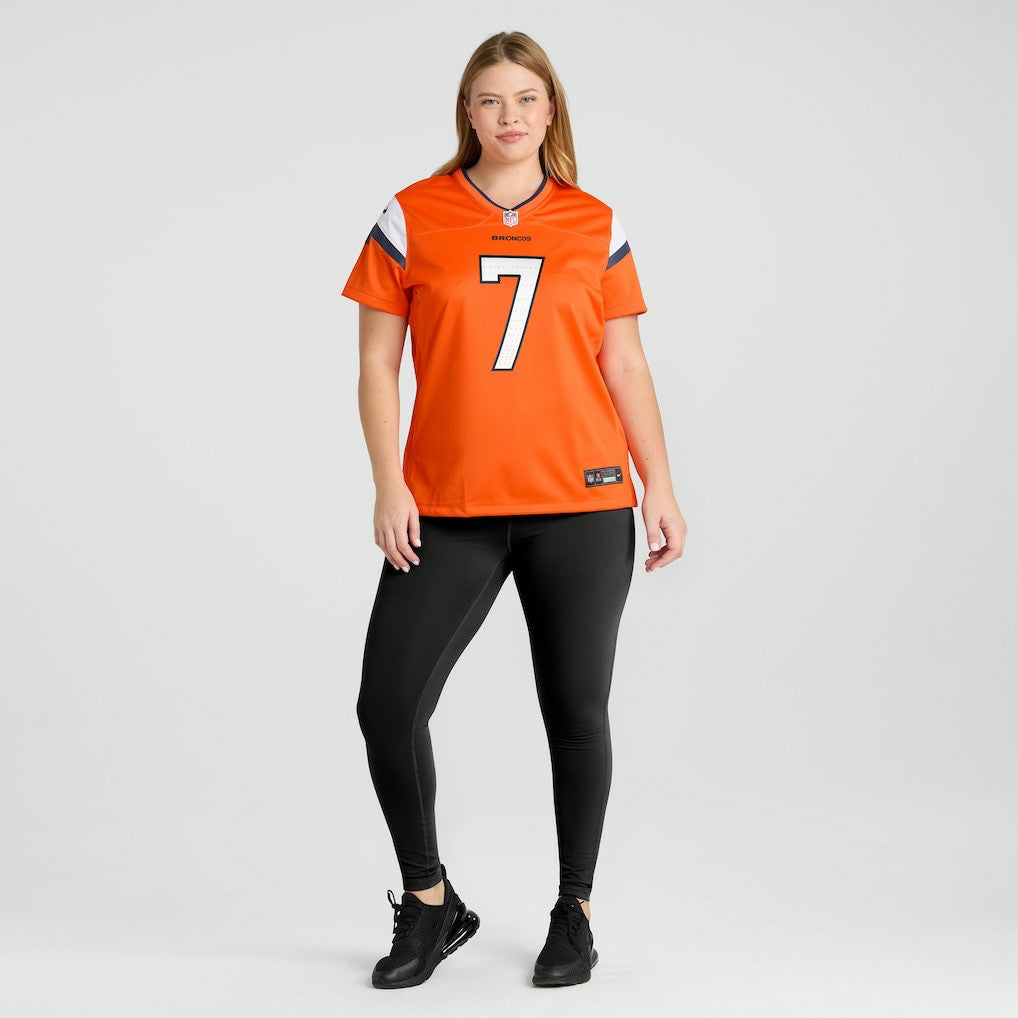 Nike John Elway Denver Broncos Women's Mile High Collection Retired Player Game Jersey Orange