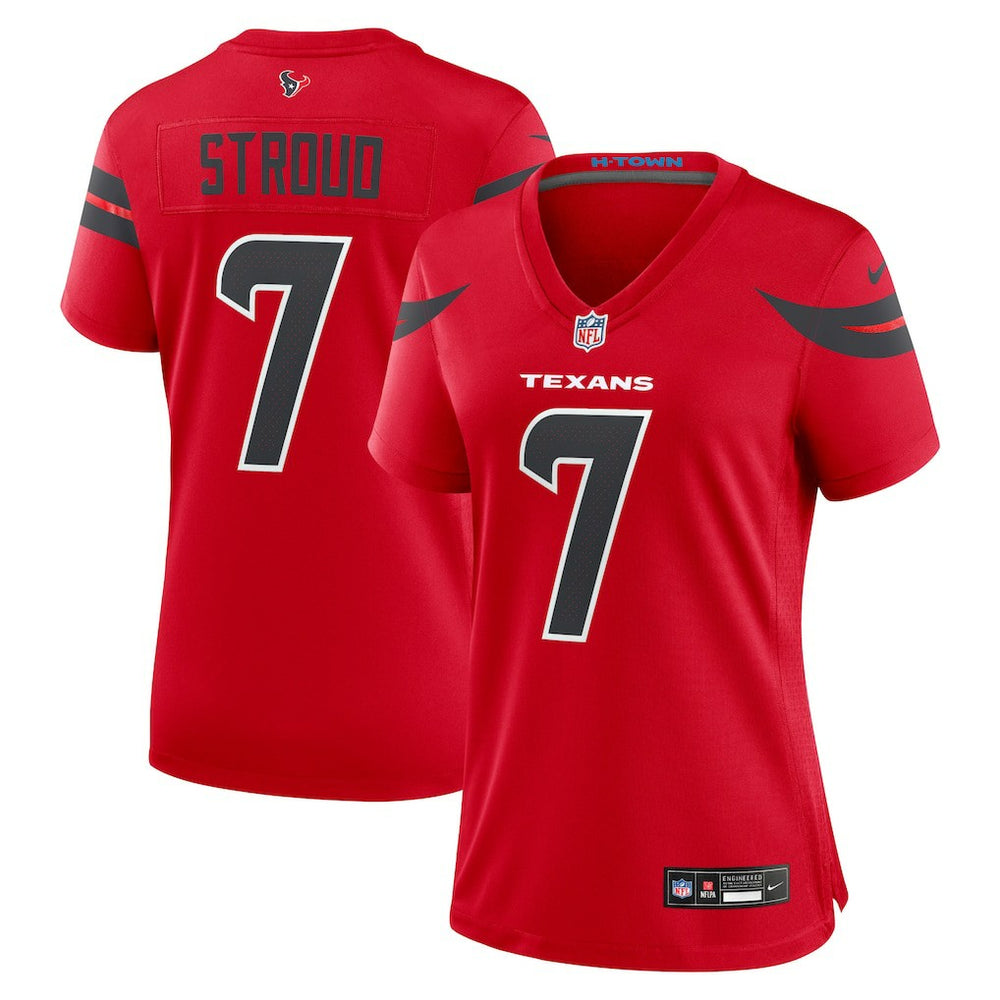 Nike C.J. Stroud Houston Texans Women's Alternate Game Jersey Red