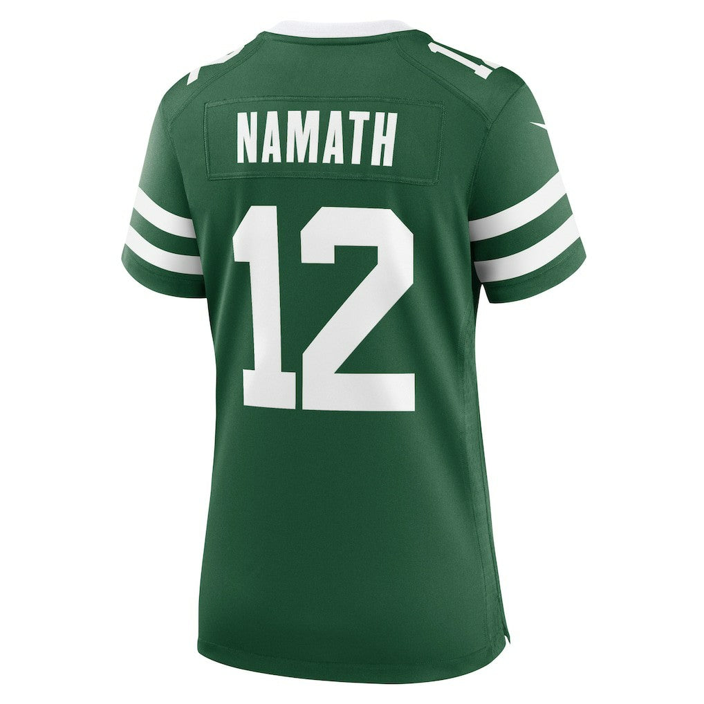 Nike Joe Namath New York Jets Women's Retired Player Game Jersey Legacy Green