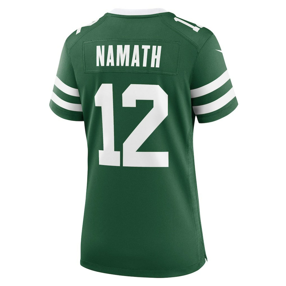 Nike Joe Namath New York Jets Women's Retired Player Game Jersey Legacy Green