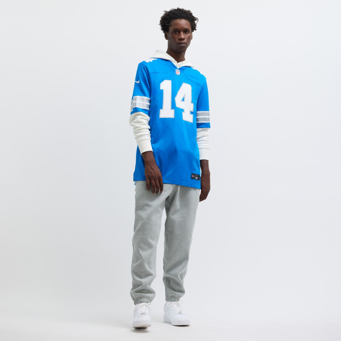 Nike Amon-Ra St. Brown Detroit Lions Game Jersey Blue