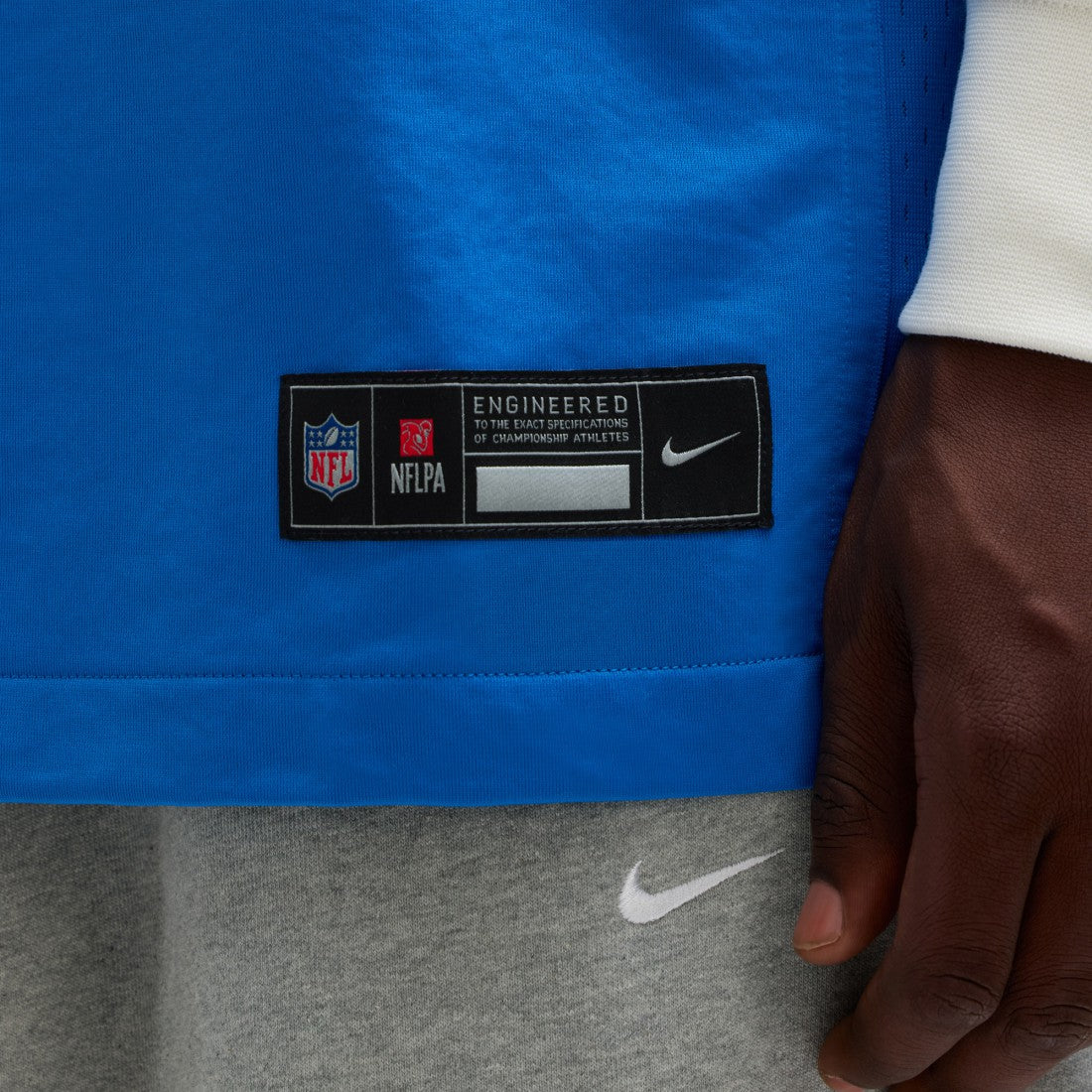 Nike Amon-Ra St. Brown Detroit Lions Game Jersey Blue