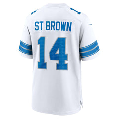 Nike Amon-Ra St. Brown Detroit Lions Game Jersey White
