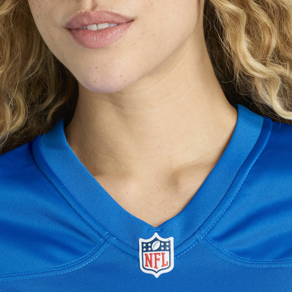 Nike Amon-Ra St. Brown Detroit Lions Women's Team Game Jersey Blue