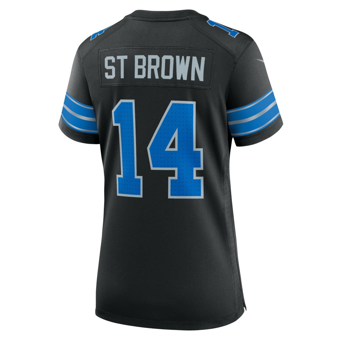 Nike Amon-Ra St. Brown Detroit Lions Women's 2nd Alternate Game Jersey Black