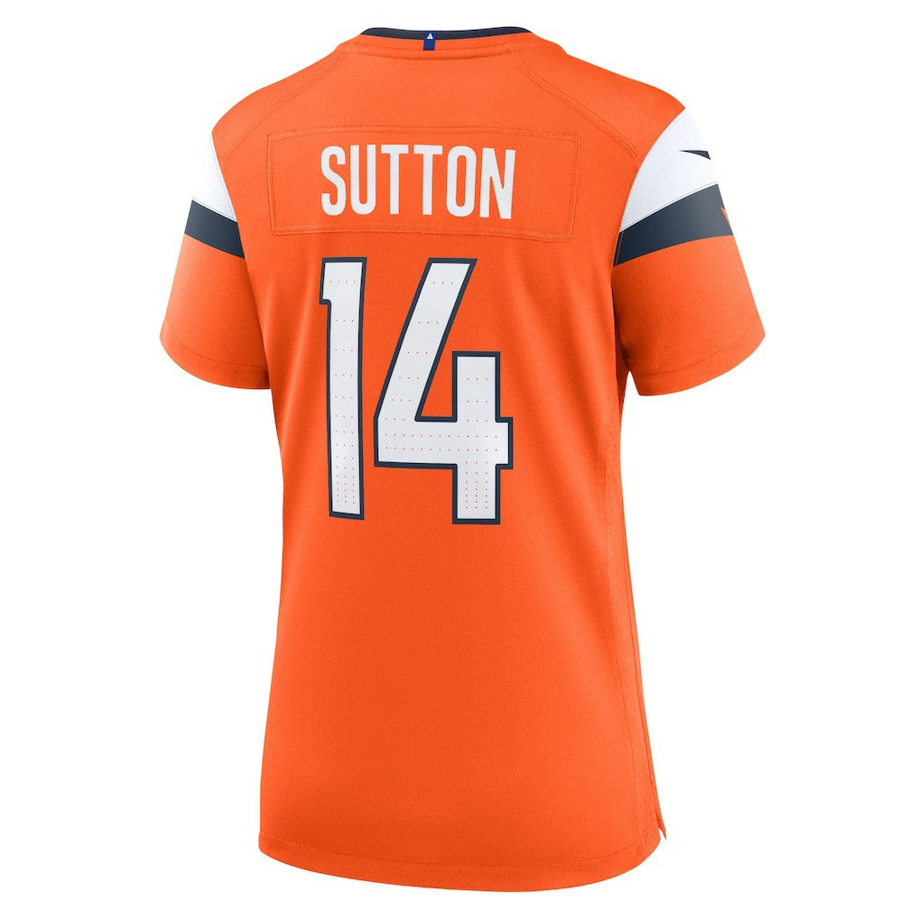 Nike Courtland Sutton Denver Broncos Women's Mile High Collection Game Jersey Orange