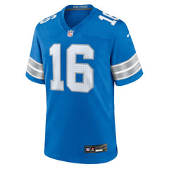 Nike Jared Goff Detroit Lions Game Jersey Blue