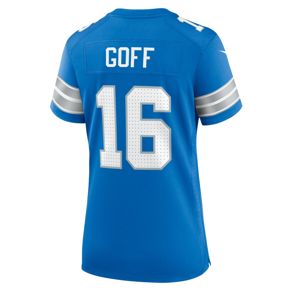 Nike Jared Goff Detroit Lions Women's Game Jersey Blue