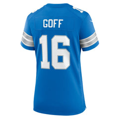 Nike Jared Goff Detroit Lions Women's Game Jersey Blue
