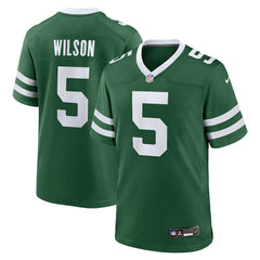 Nike Garrett Wilson New York Jets Game Jersey Legacy Green