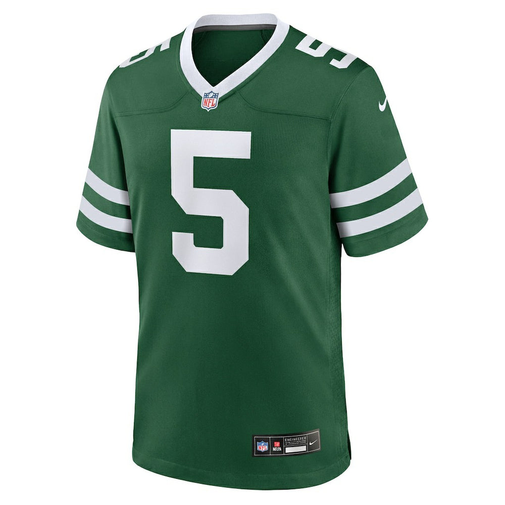 Nike Garrett Wilson New York Jets Game Jersey Legacy Green