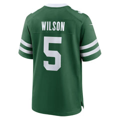 Nike Garrett Wilson New York Jets Game Jersey Legacy Green