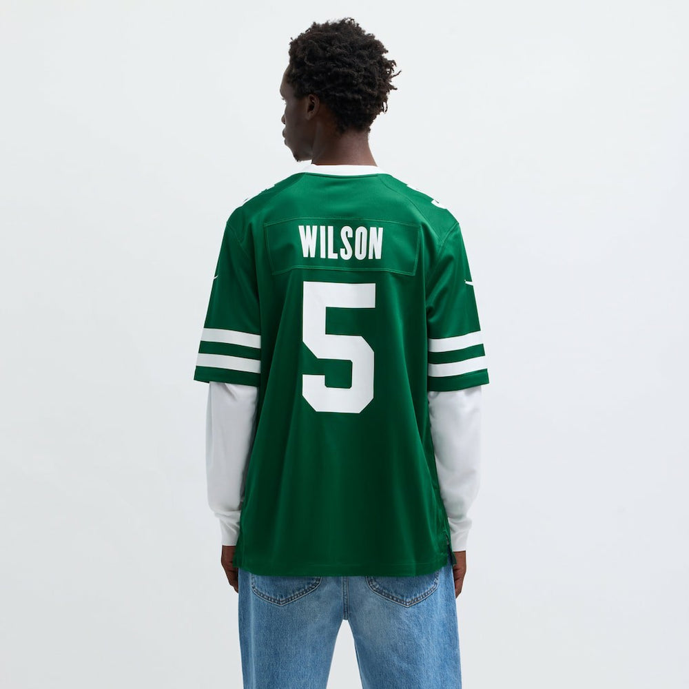 Nike Garrett Wilson New York Jets Game Jersey Legacy Green