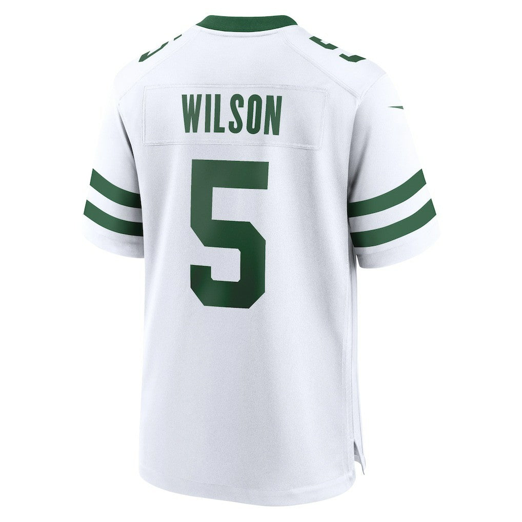 Nike Garrett Wilson New York Jets Game Jersey Legacy White
