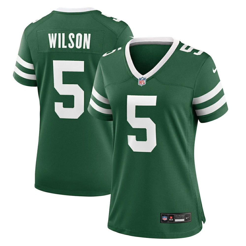 Nike Garrett Wilson New York Jets Women's Game Jersey Legacy Green