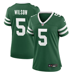 Nike Garrett Wilson New York Jets Women's Game Jersey Legacy Green