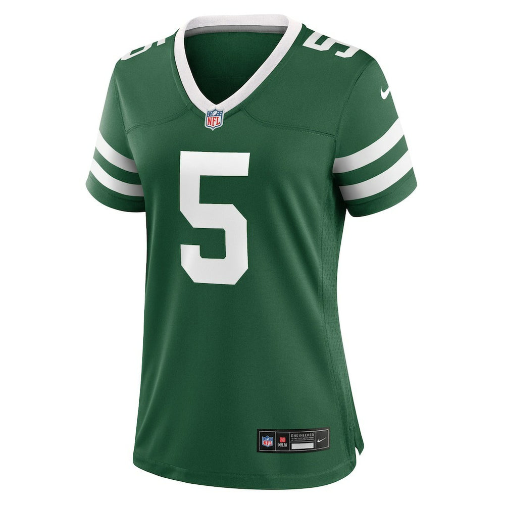 Nike Garrett Wilson New York Jets Women's Game Jersey Legacy Green