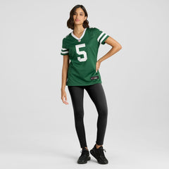 Nike Garrett Wilson New York Jets Women's Game Jersey Legacy Green