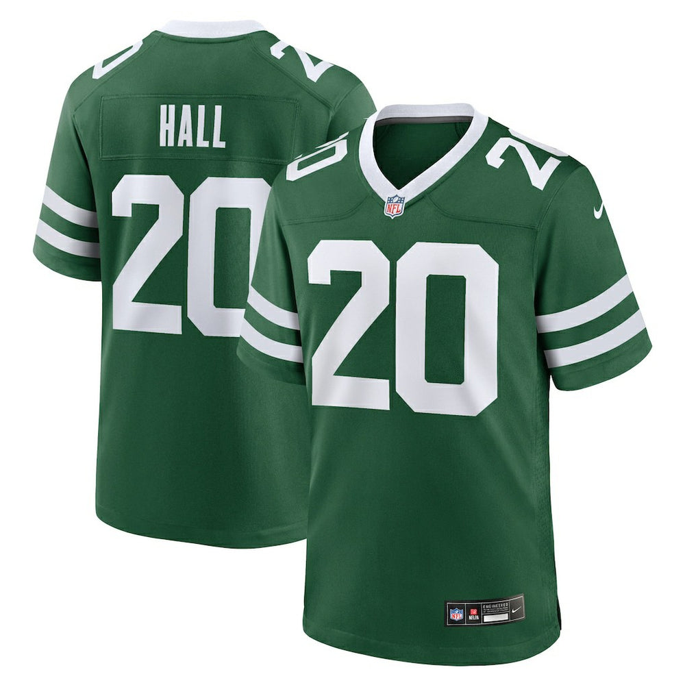 Nike Breece Hall New York Jets Game Jersey Legacy Green