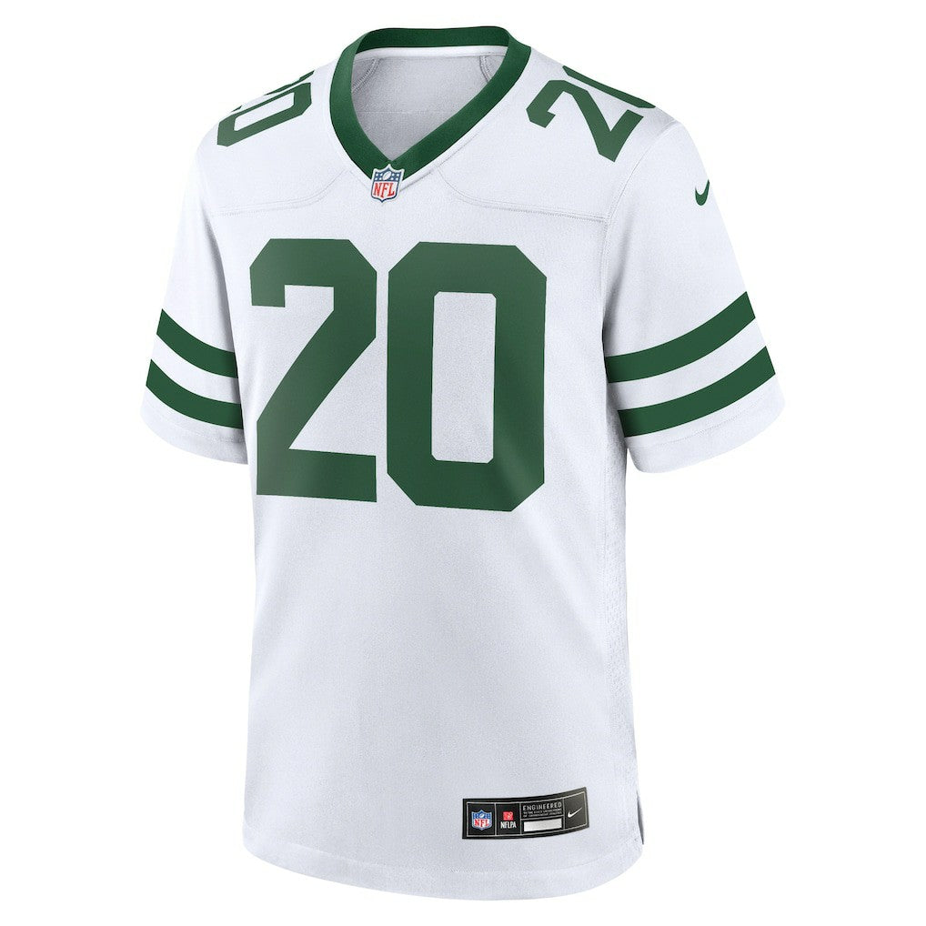 Nike Breece Hall New York Jets Game Jersey Legacy White