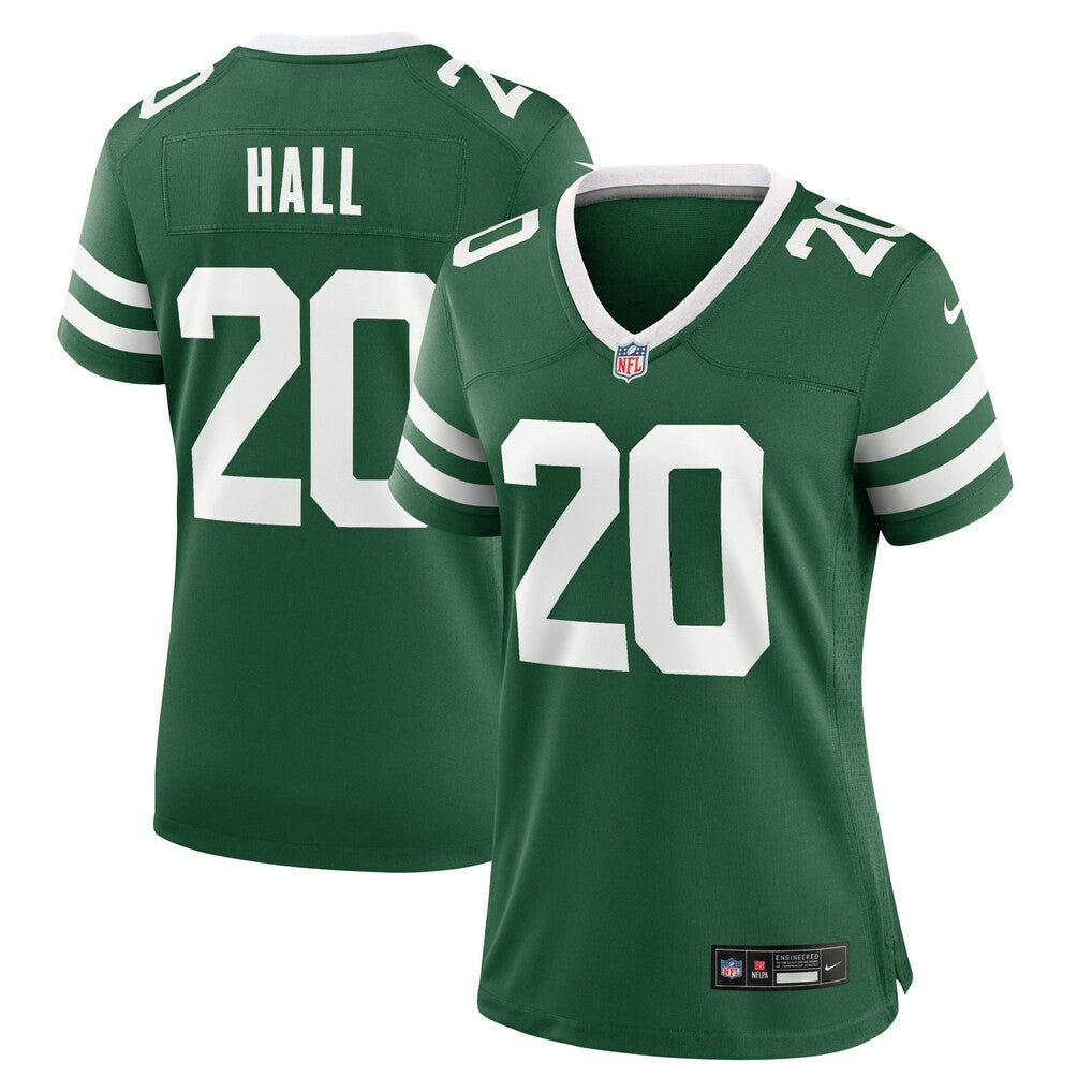 Nike Breece Hall New York Jets Women's Game Jersey Legacy Green