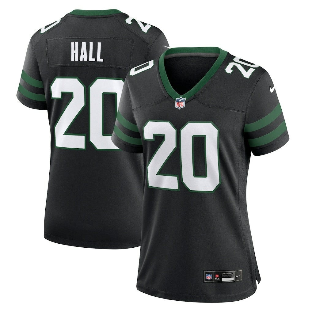 Nike Breece Hall New York Jets Women's Alternate Game Jersey Legacy Black