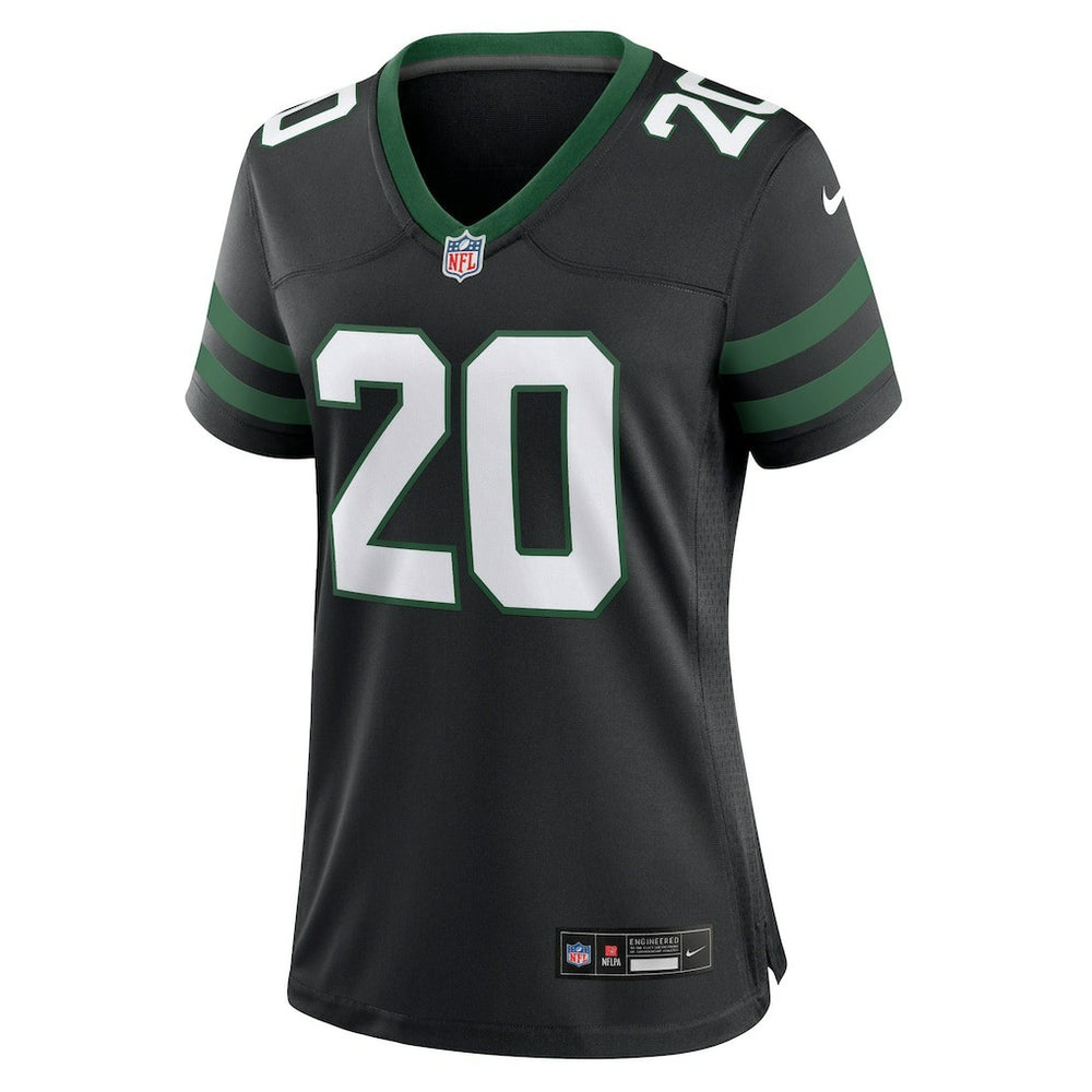 Nike Breece Hall New York Jets Women's Alternate Game Jersey Legacy Black