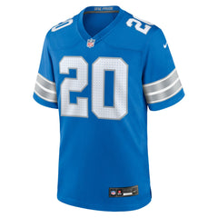 Nike Barry Sanders Detroit Lions Retired Player Game Jersey Blue