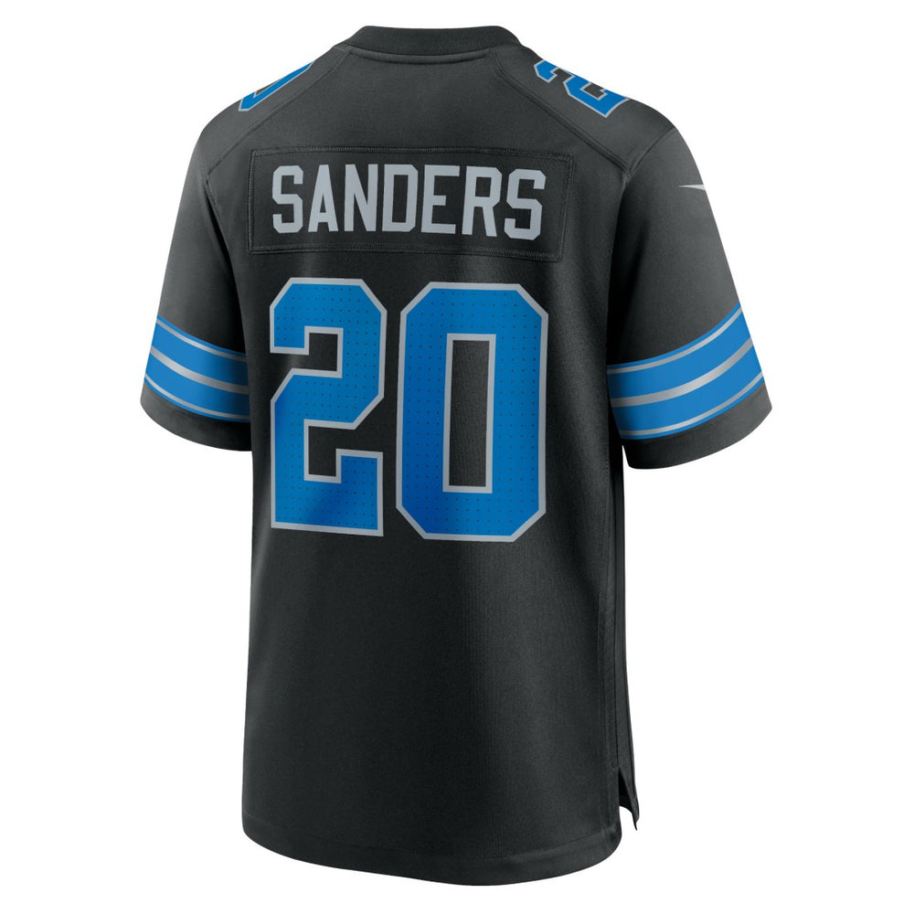 Nike Barry Sanders Detroit Lions 2nd Alternate Retired Player Game Jersey Black