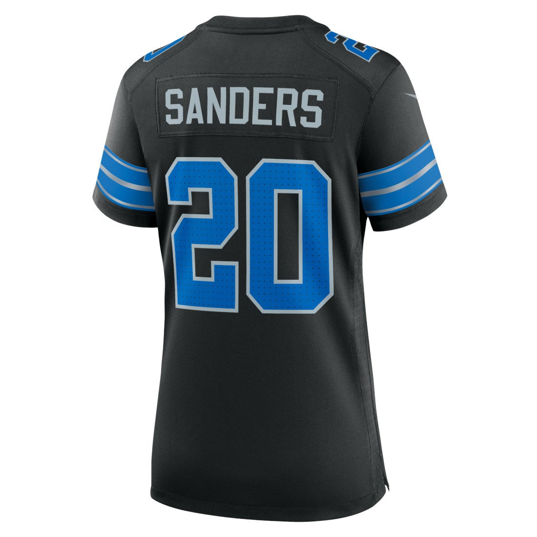 Nike Barry Sanders Detroit Lions Women's 2nd Alternate Retired Player Game Jersey Black