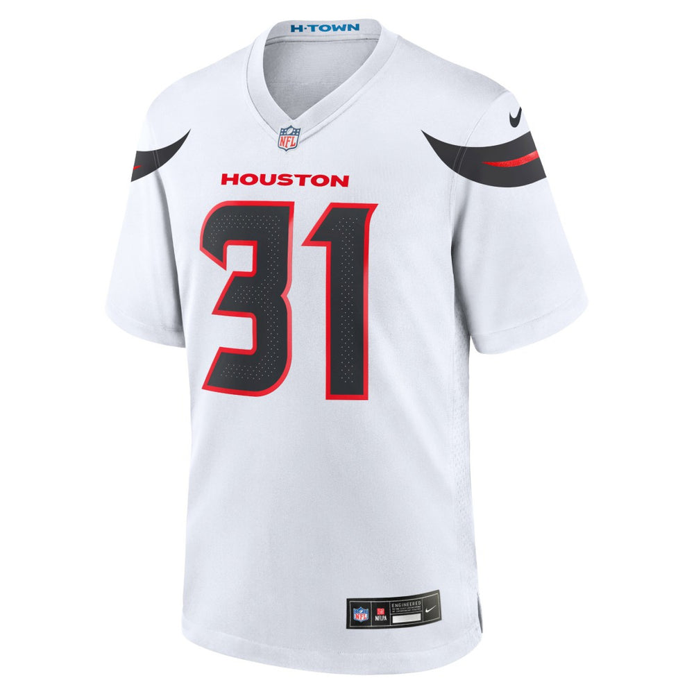 Nike Dameon Pierce Houston Texans Game Jersey White