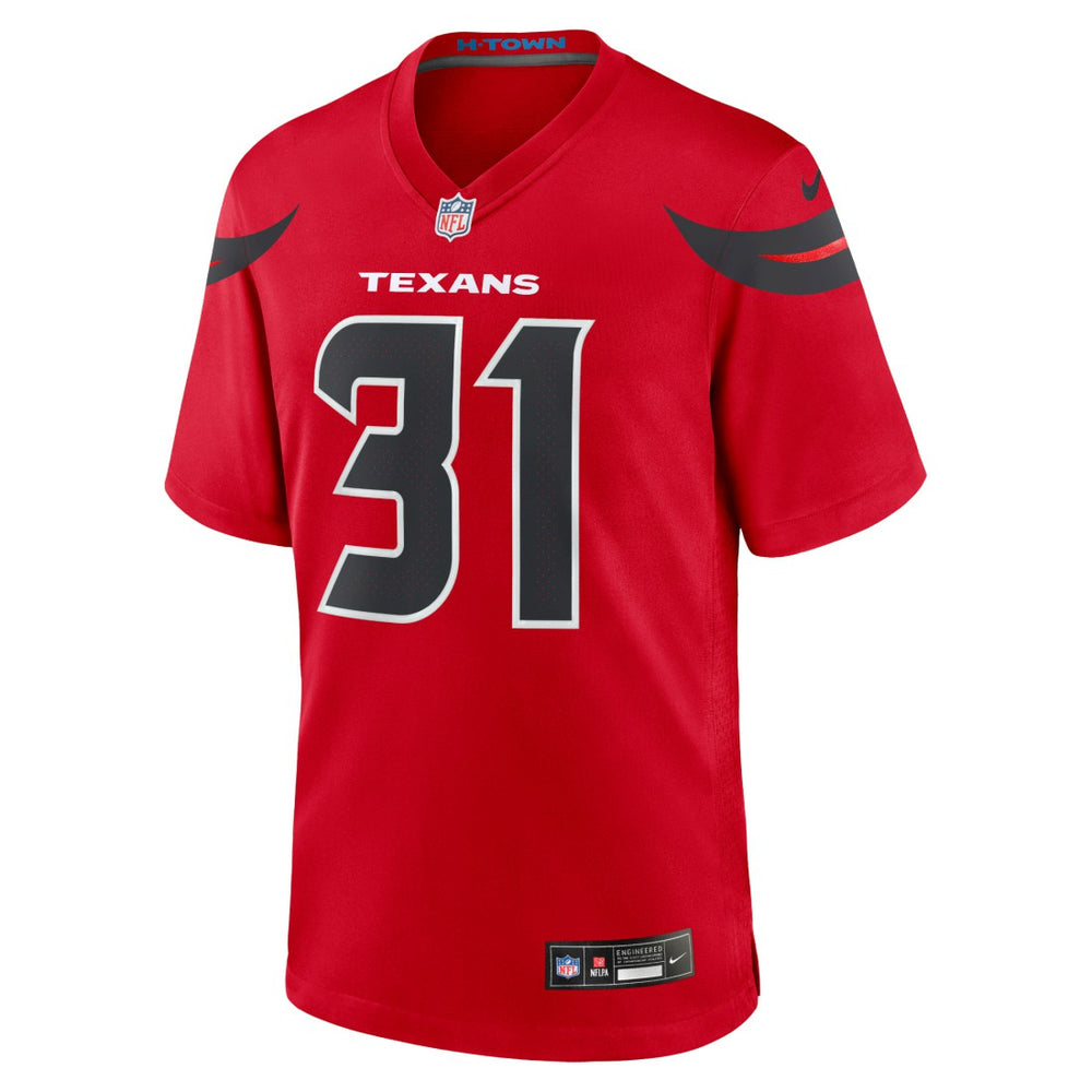 Nike Dameon Pierce Houston Texans Alternate Game Jersey Red