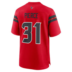 Nike Dameon Pierce Houston Texans Alternate Game Jersey Red