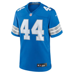 Nike Malcolm Rodriguez Detroit Lions Game Jersey Blue