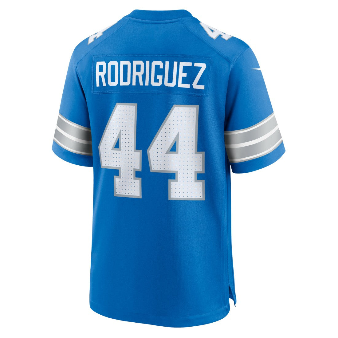 Nike Malcolm Rodriguez Detroit Lions Game Jersey Blue