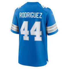 Nike Malcolm Rodriguez Detroit Lions Game Jersey Blue