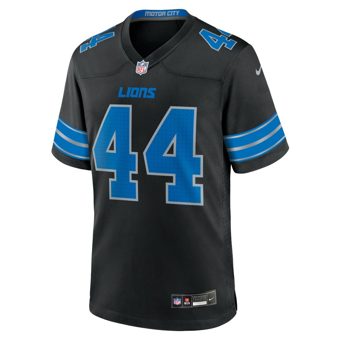 Nike Malcolm Rodriguez Detroit Lions 2nd Alternate Game Jersey Black