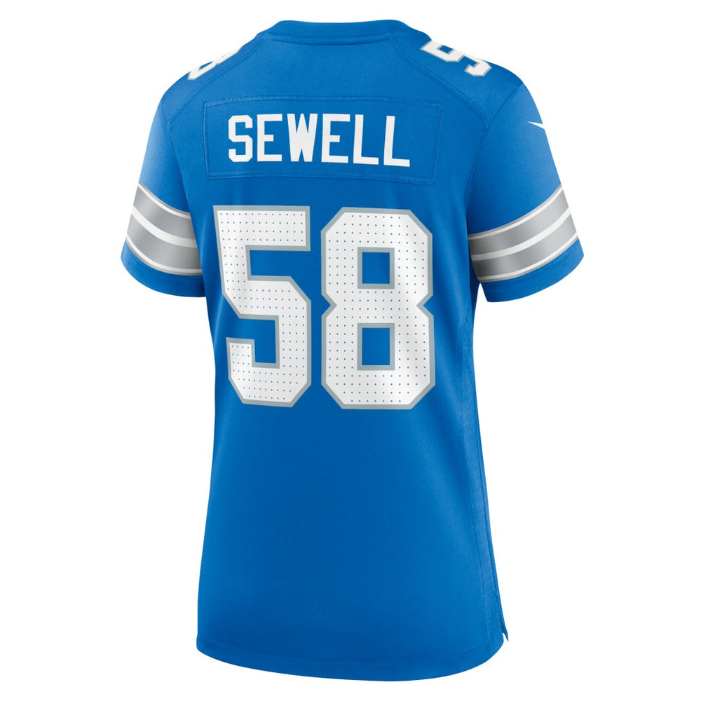 Nike Penei Sewell Detroit Lions Women's Game Jersey Blue