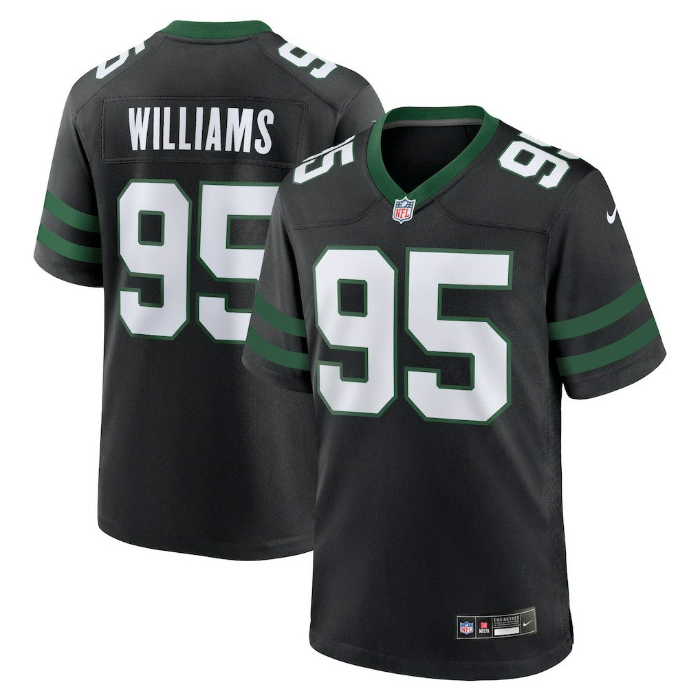 Nike Quinnen Williams New York Jets Alternate Game Jersey Legacy Black