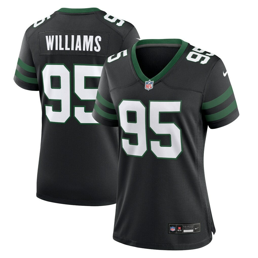 Nike Quinnen Williams New York Jets Women's Alternate Game Jersey Legacy Black