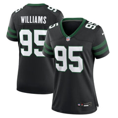 Nike Quinnen Williams New York Jets Women's Alternate Game Jersey Legacy Black