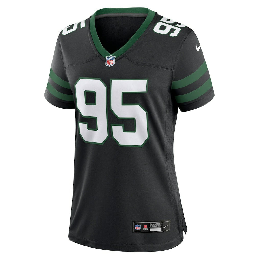 Nike Quinnen Williams New York Jets Women's Alternate Game Jersey Legacy Black